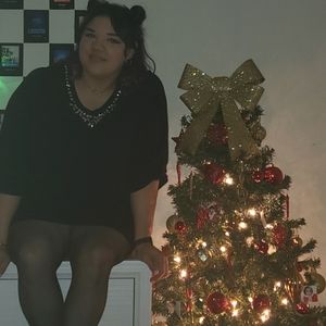Black Sweater with rhinestone collar